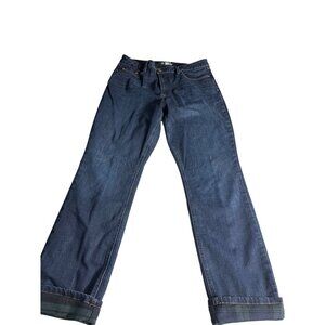 L.L. Bean Womens Favorite Fit Mid-Rise Straight-Leg Jeans 16 M/T Made In Mexico